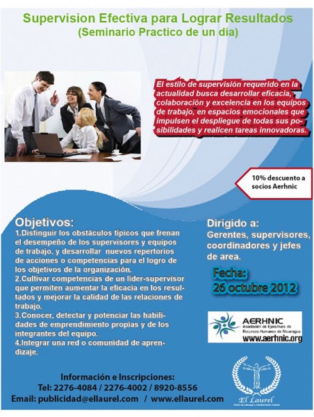 Seminario Efectiva para Lograr Resultados