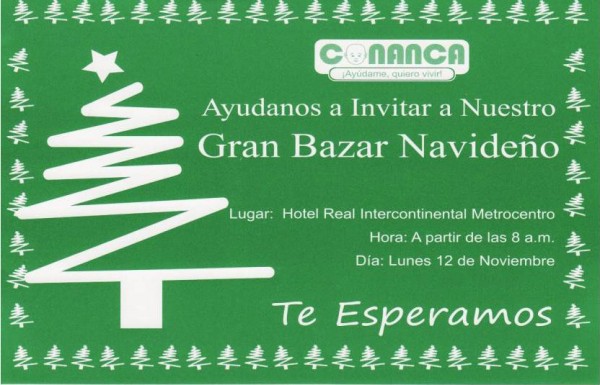 Bazar Navideño  CONANCA 2012