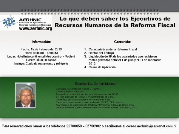 Lo que deben saber los ejecutivos de RRHH sobre la Reforma Fiscal