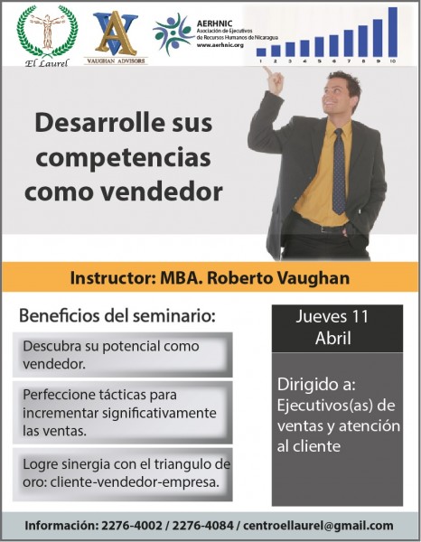 Seminario Desarrolle sus Competencias de Ventas Aerhnic