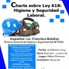 Charla, Ley 618, Higiene y Seguridad Laboral